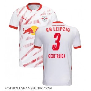 RB Leipzig Lutsharel Geertruida #3 Replika Hemmatröja 2024-25 Kortärmad